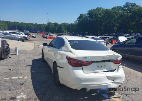 2018 Infiniti Q50 3.0T Luxe from USA, damaged, VIN JN1EV7AP8JM350677